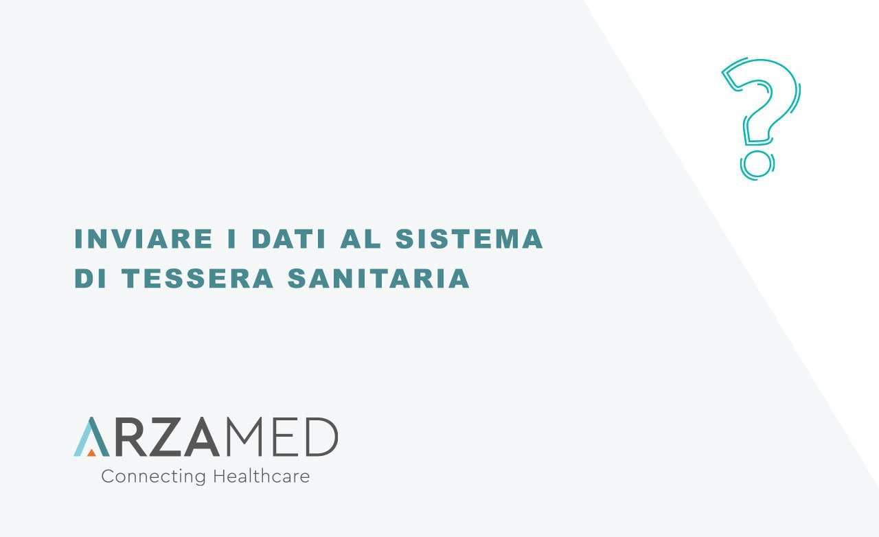 Tessera sanitaria invio spese con ArzaMed